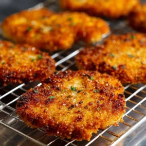 Panko Parmesan Chicken Cutlets Recipe