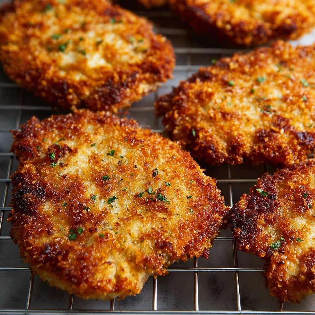 Panko Parmesan Chicken Cutlets Recipe
