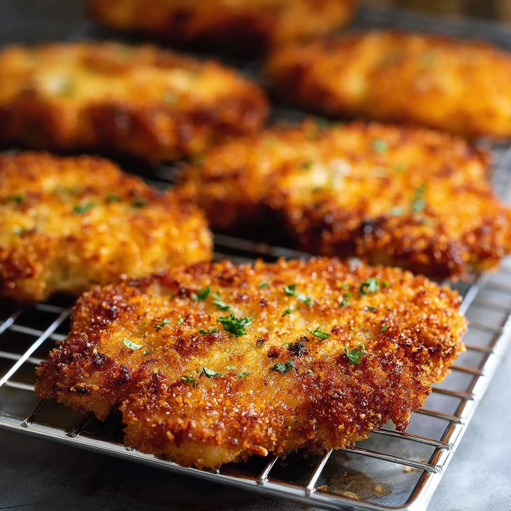 Panko Parmesan Chicken Cutlets Recipe