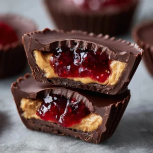 Peanut Butter & Jelly Cups Recipe