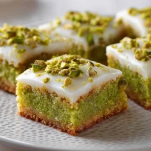Pistachio Dream Cookie Bars Recipe