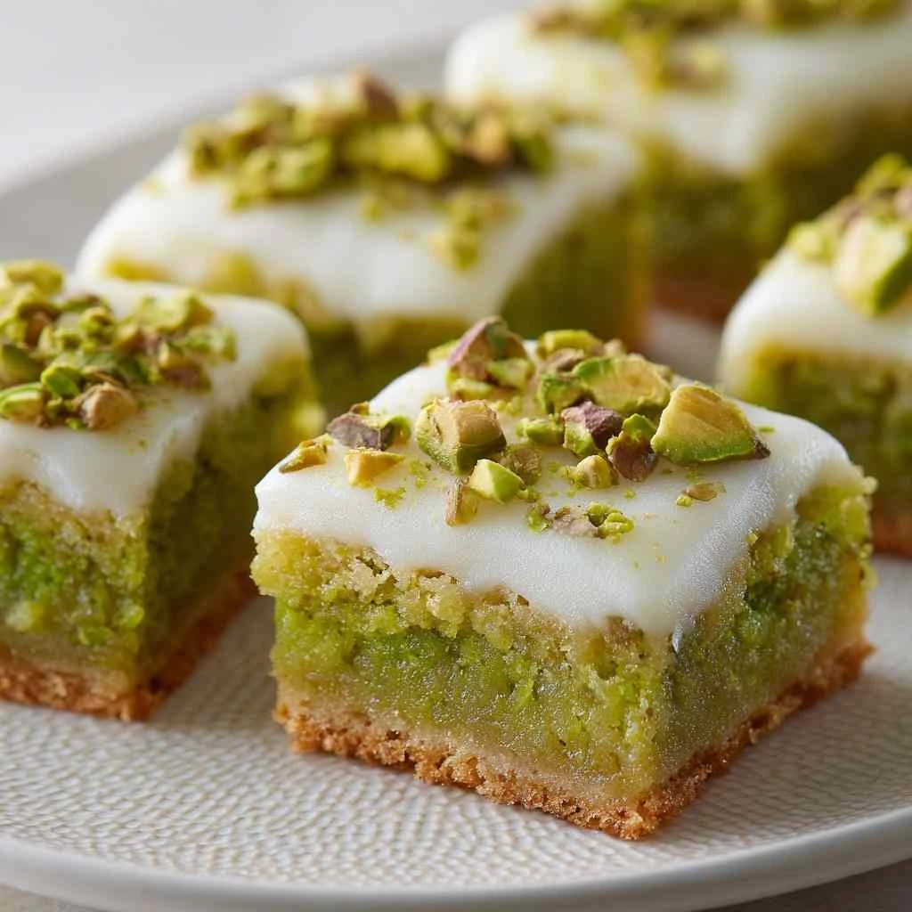 Pistachio Dream Cookie Bars Recipe