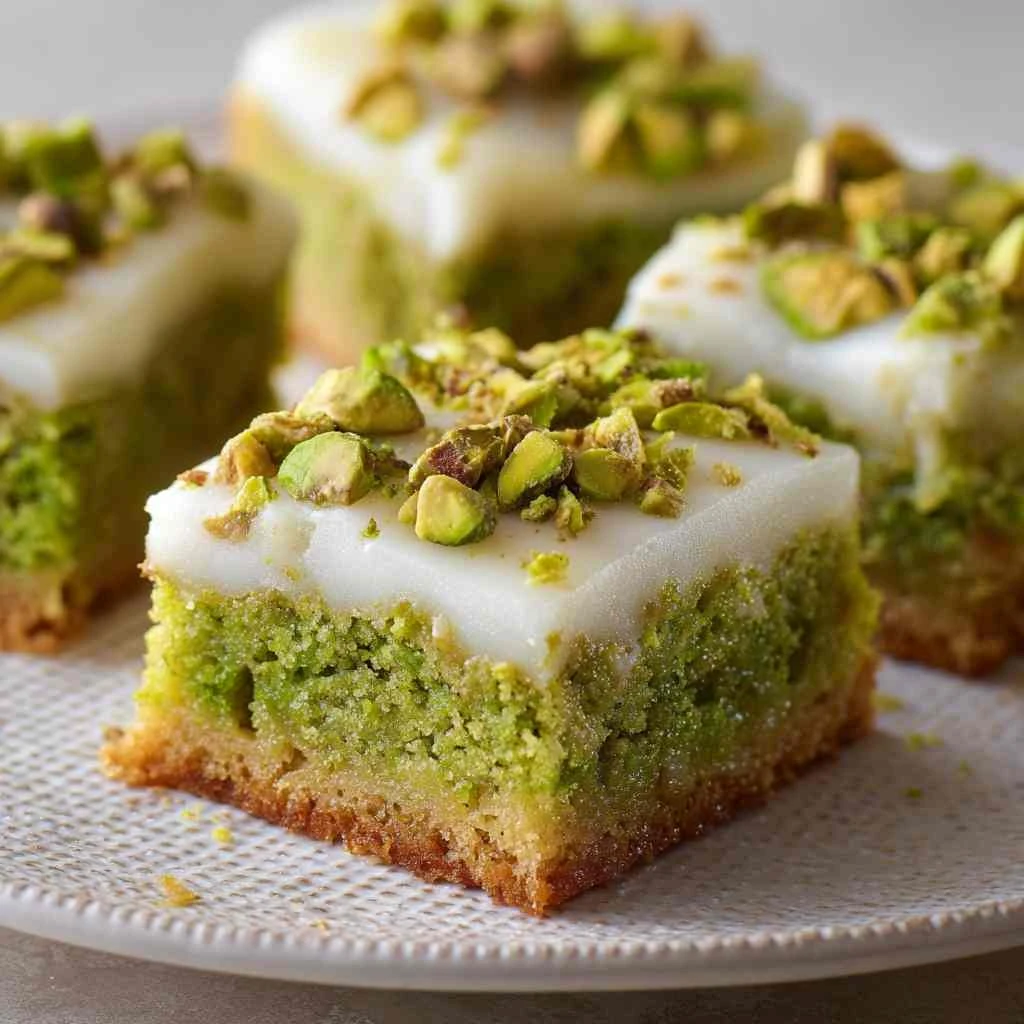 Pistachio Dream Cookie Bars Recipe