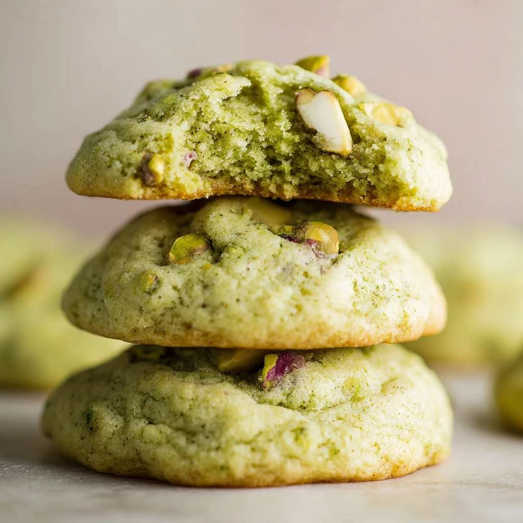 Pistachio Pudding Cookies Recipe
