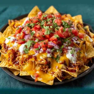 Pulled torky bacon Nacho Supreme