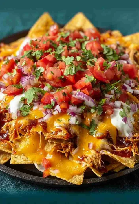 Pulled Torky Bacon Nacho Supreme