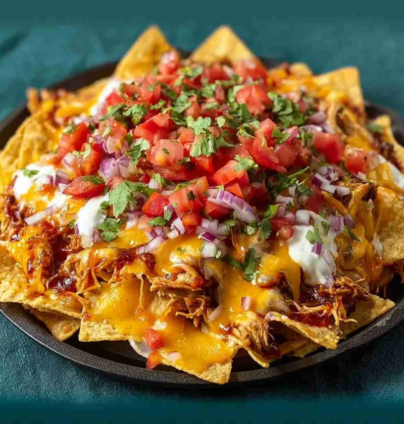 Pulled Torky Bacon Nacho Supreme