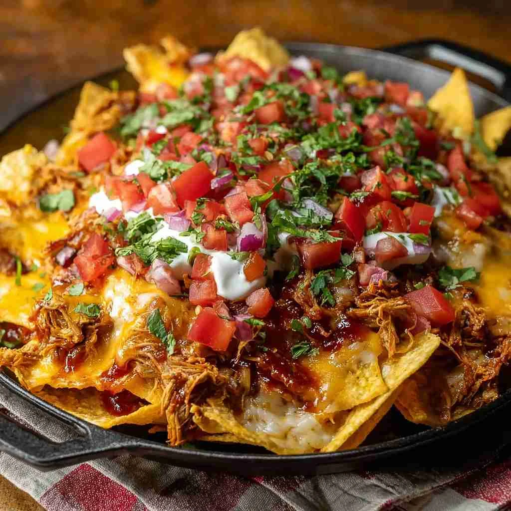 Pulled Torky Bacon Nacho Supreme