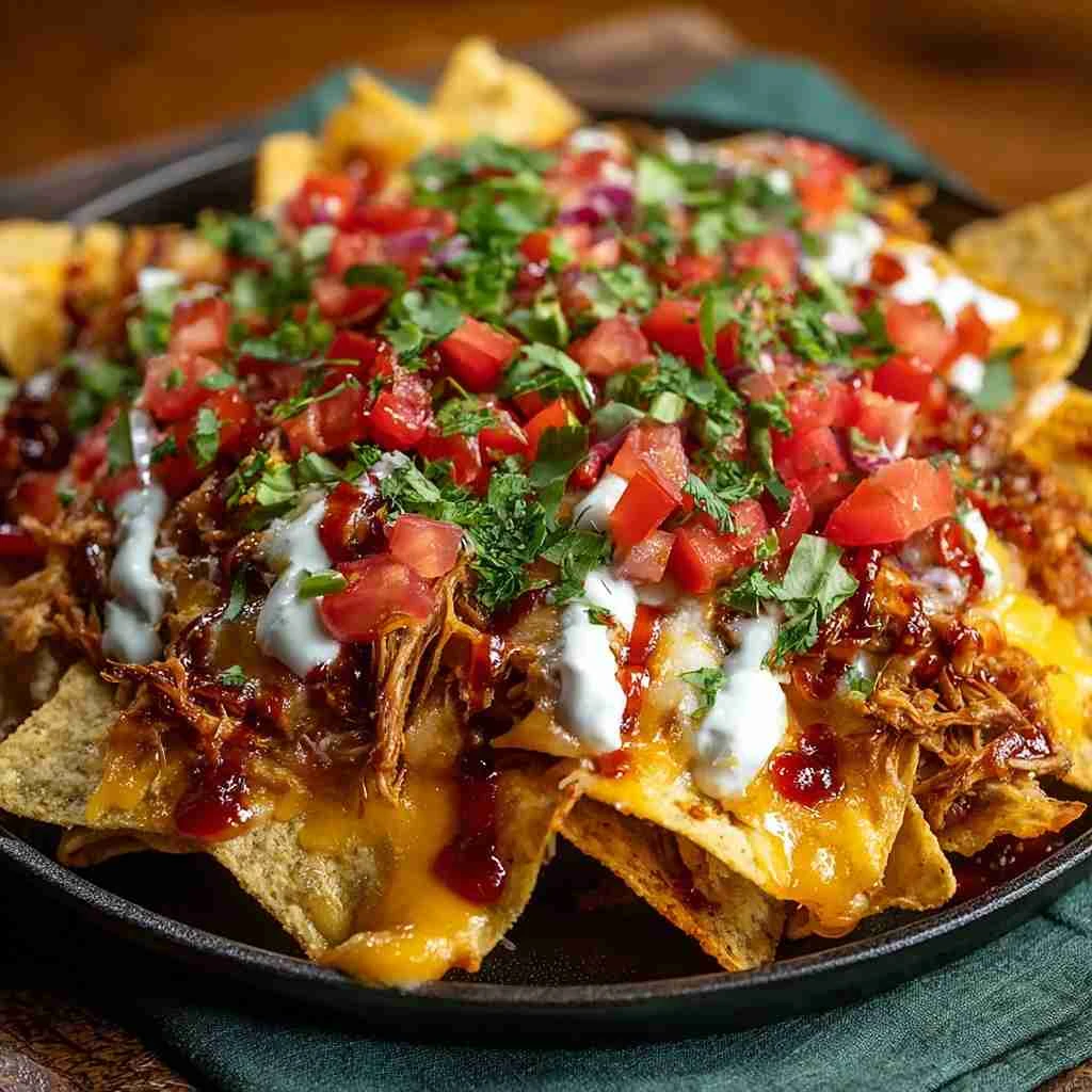 Pulled Torky Bacon Nacho Supreme