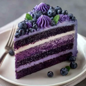 Purple Velvet Cake Recipe