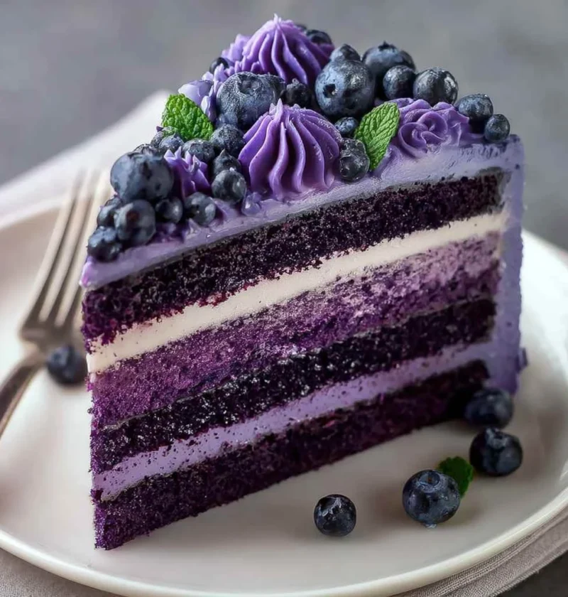 Purple Velvet Cake Recipe