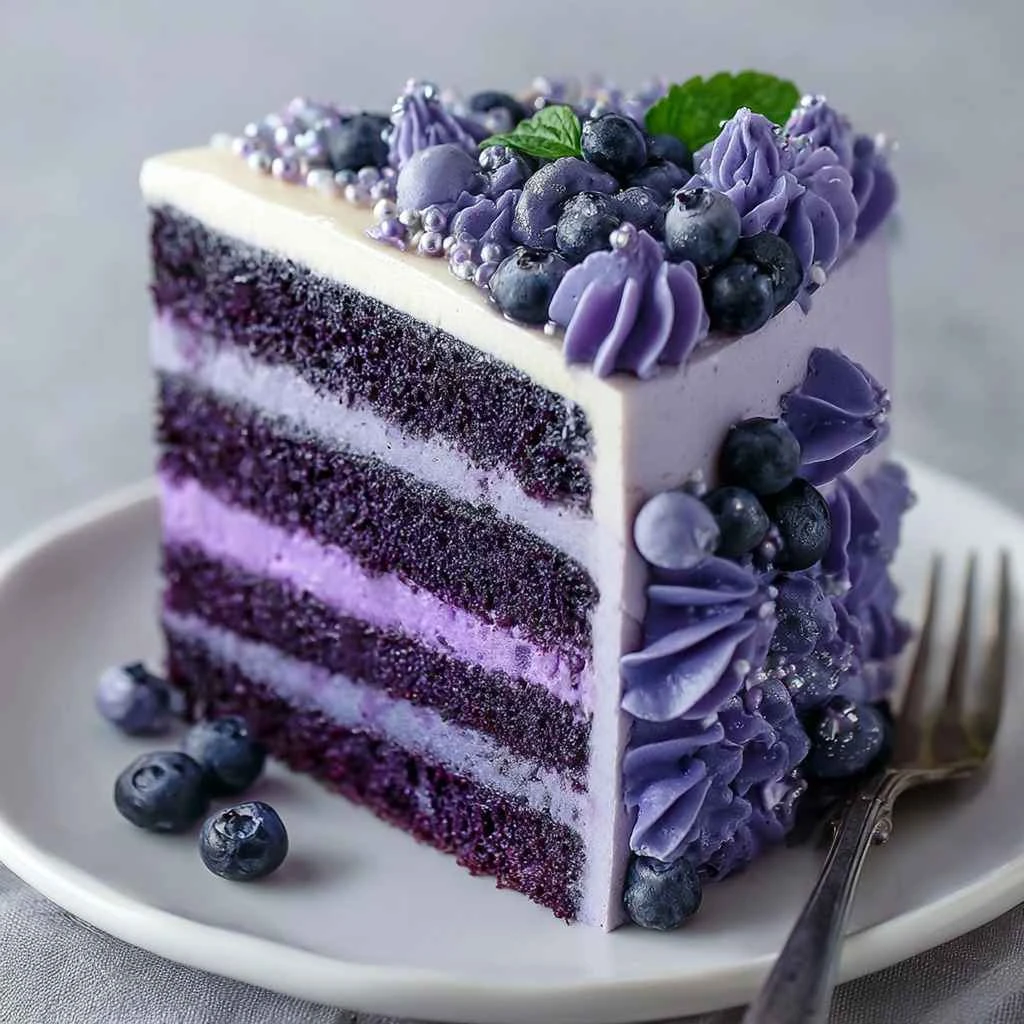 Purple Velvet Cake Recipe