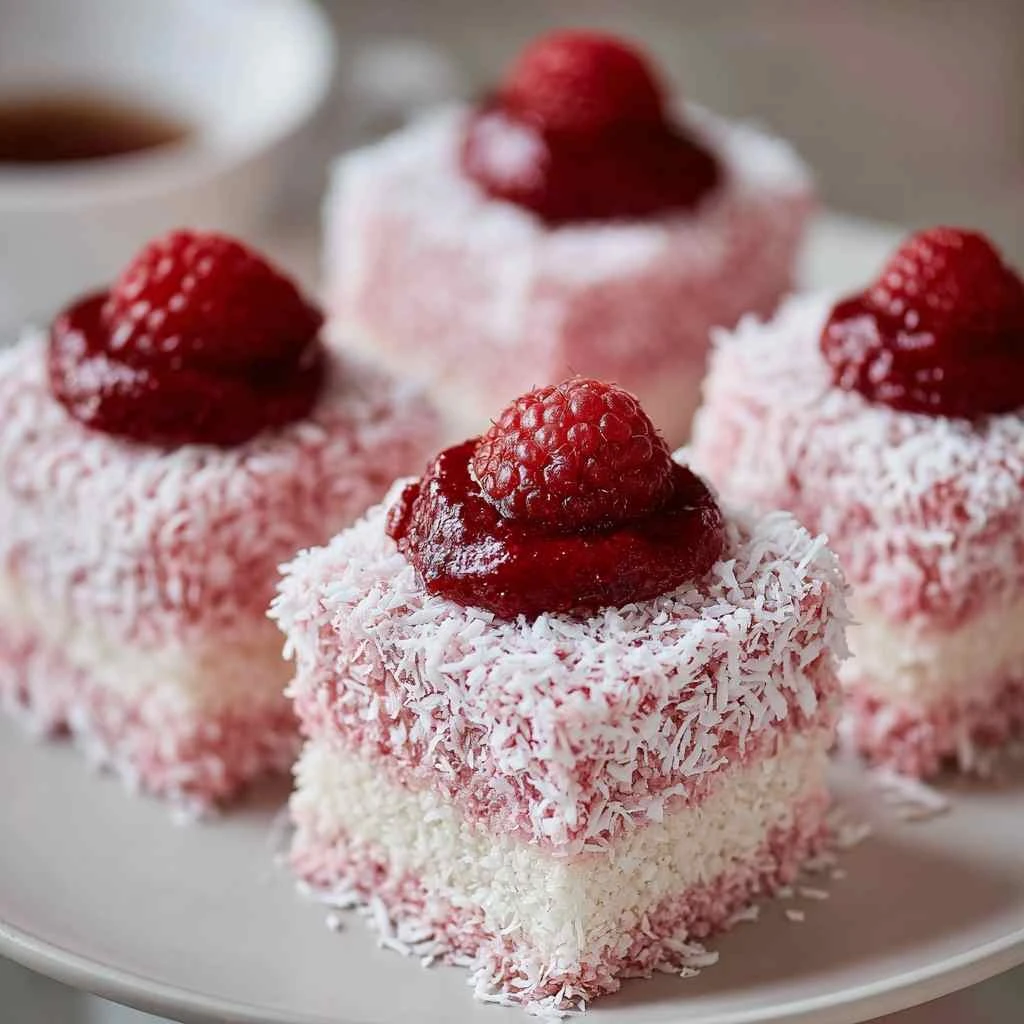 Raspberry Lamingtons Recipe
