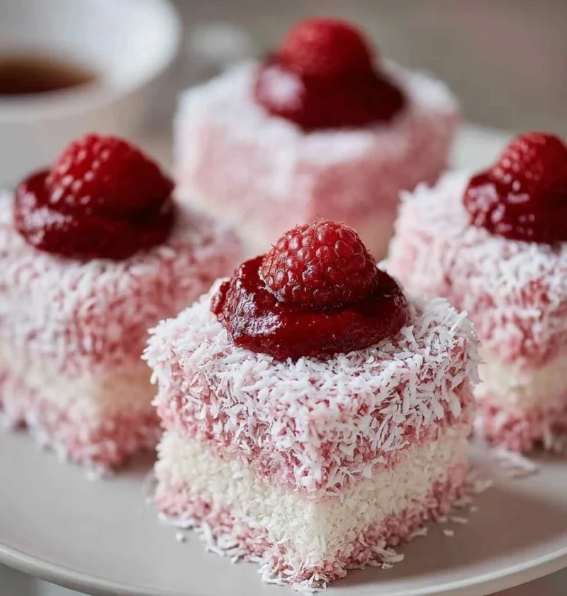Raspberry Lamingtons Recipe