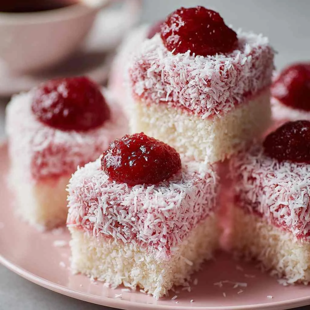 Raspberry Lamingtons Recipe