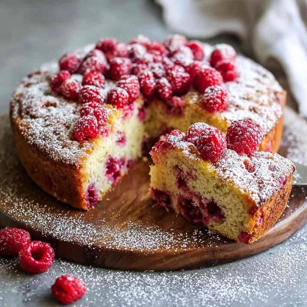 Raspberry Ricotta Breakfast Cake: A Slice of Morning Bliss