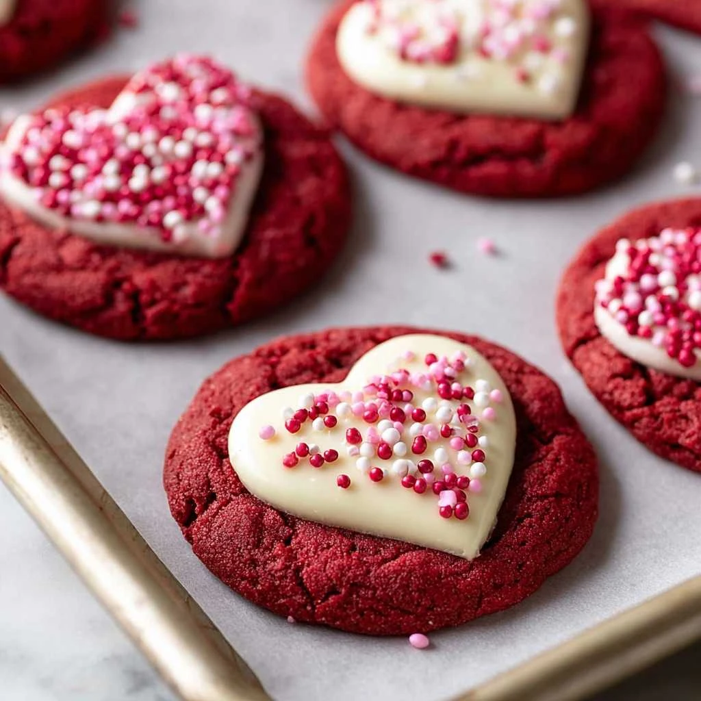 Red Velvet Sugar Cookies Valentine’s Day Dessert Guide