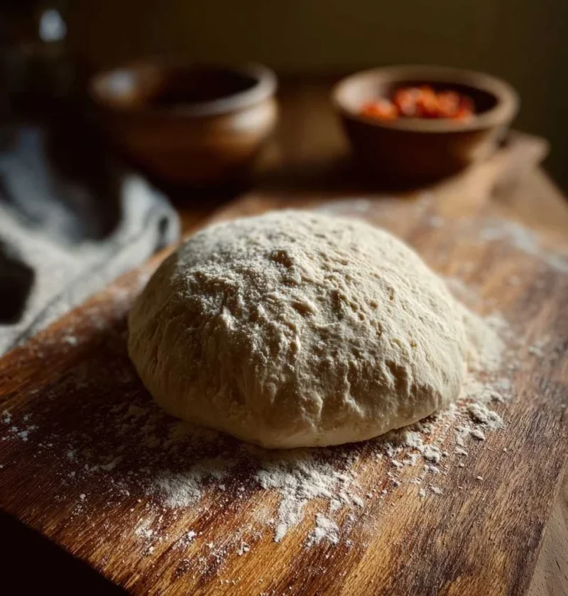 Same Day Sourdough Discard Pizza Dough That Tastes