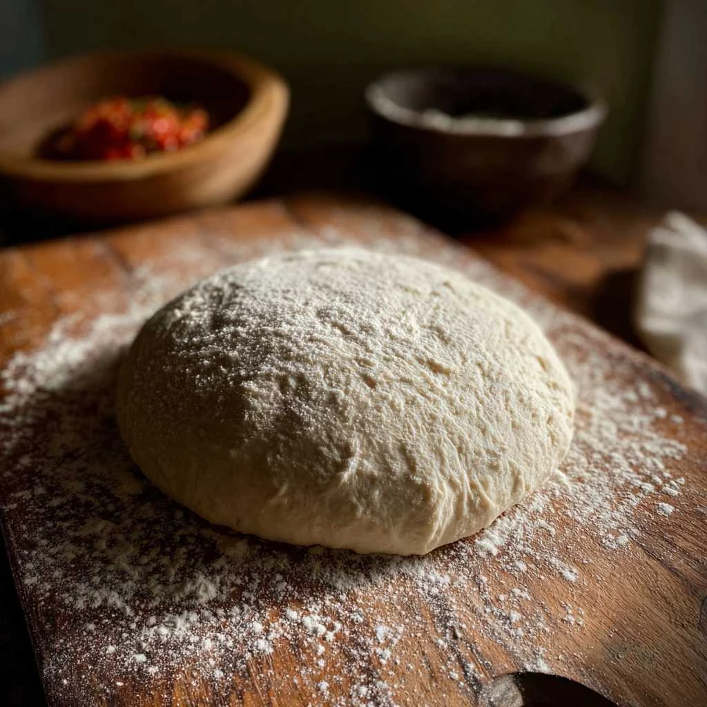 Same Day Sourdough Discard Pizza Dough That Tastes