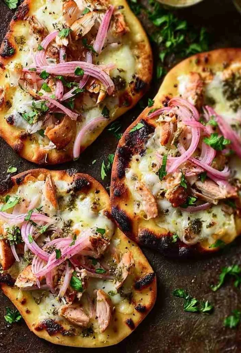 Savor Mini Cuban Naan Pizzas Flavorful Twist Home