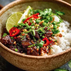 Savor Thai Sweet Chilli Beef Bowls for a Flavor Boost
