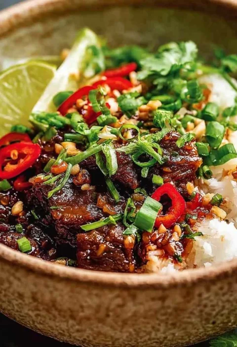 Savor Thai Sweet Chilli Beef Bowls Flavor Boost