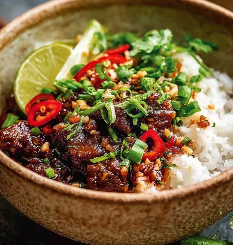 Savor Thai Sweet Chilli Beef Bowls Flavor Boost