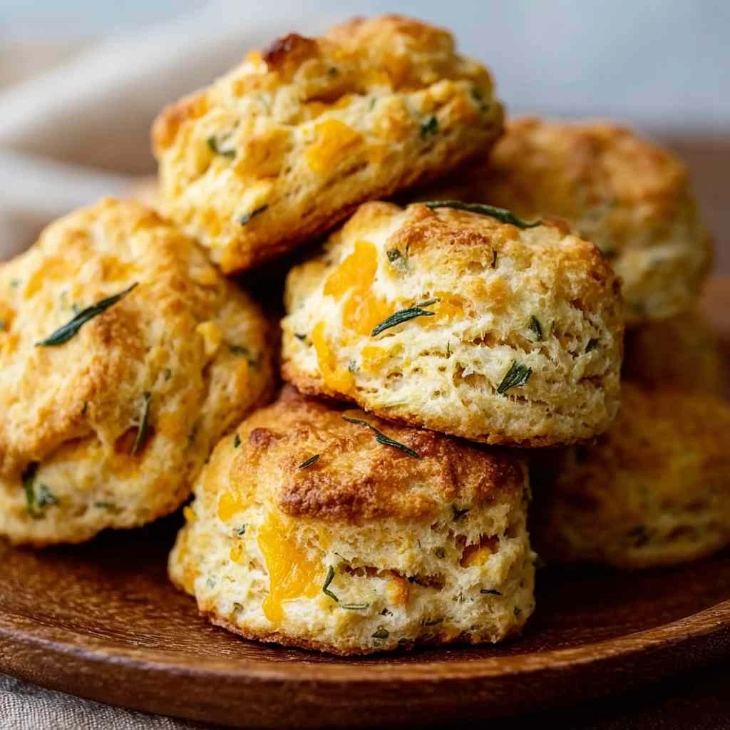 Sourdough Discard Savory Cheddar Biscuits