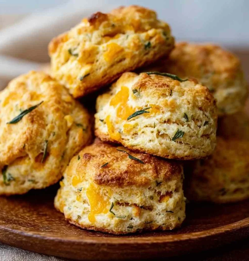Sourdough Discard Savory Cheddar Biscuits