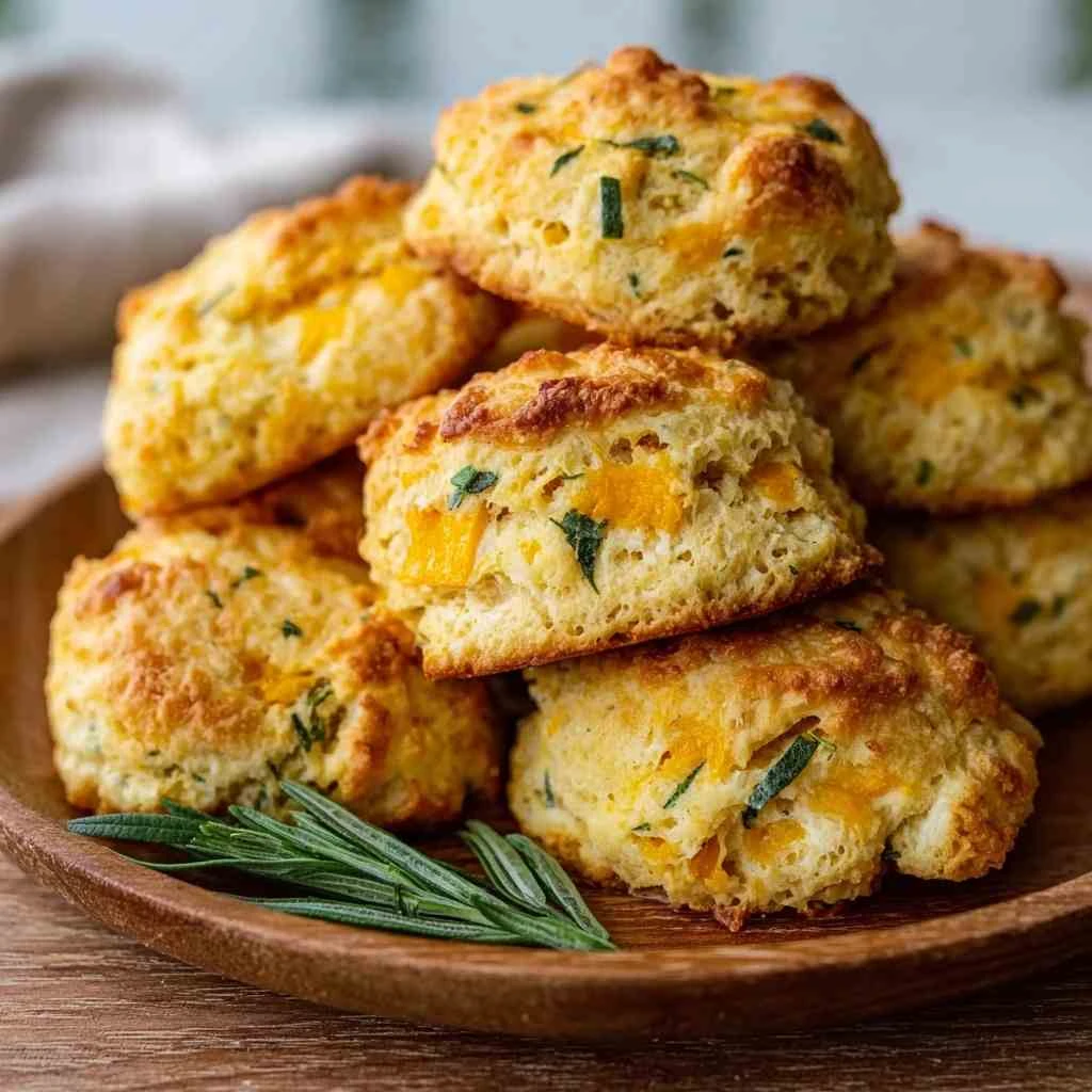 Sourdough Discard Savory Cheddar Biscuits