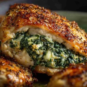 Spinach Stuffed Chicken