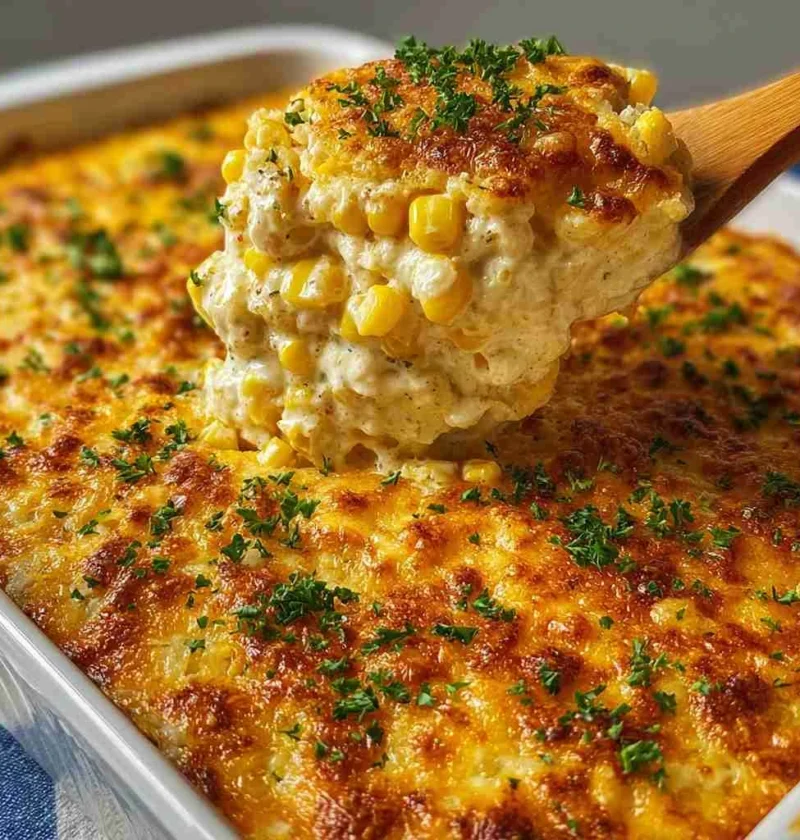 Street Corn Chicken Casserole Recipe Made Today