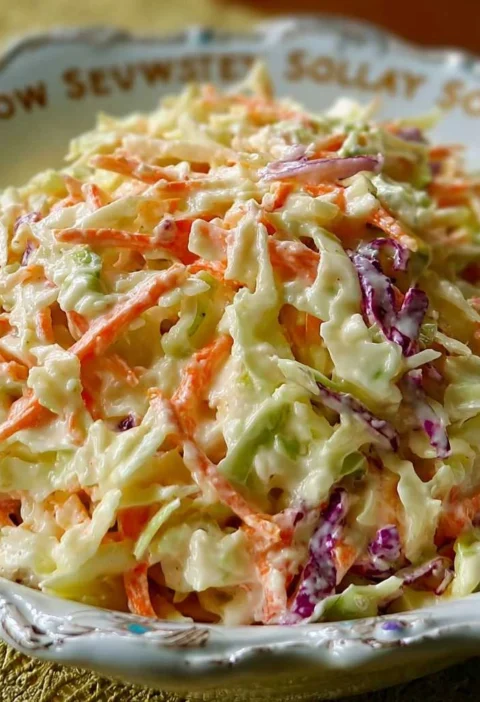Sweet Creamy Southern Cole Slaw