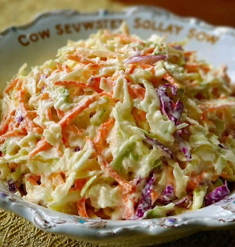 Sweet Creamy Southern Cole Slaw