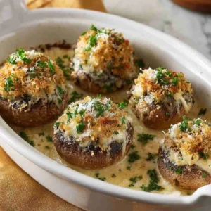 Tasty Olive Garden Stuffed Mushrooms Recipe