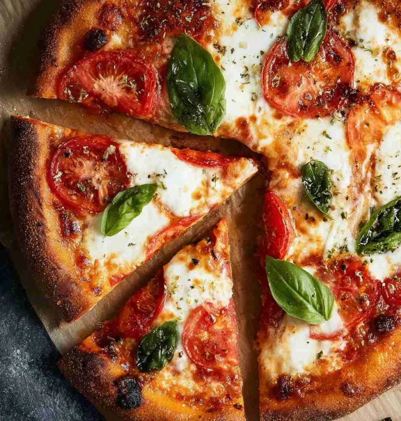 Tomato Margherita Pizza