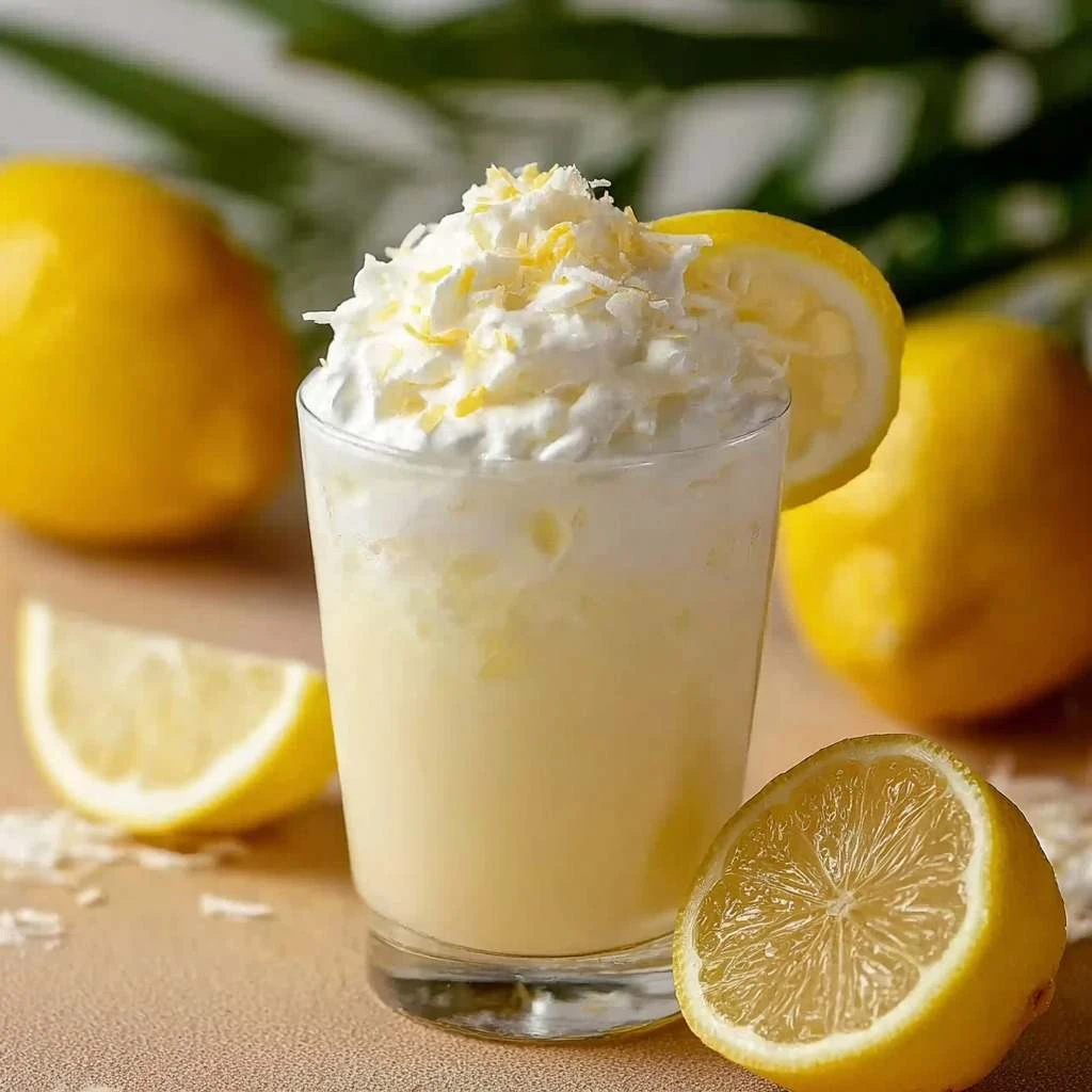 Tropical Coconut Lemonade