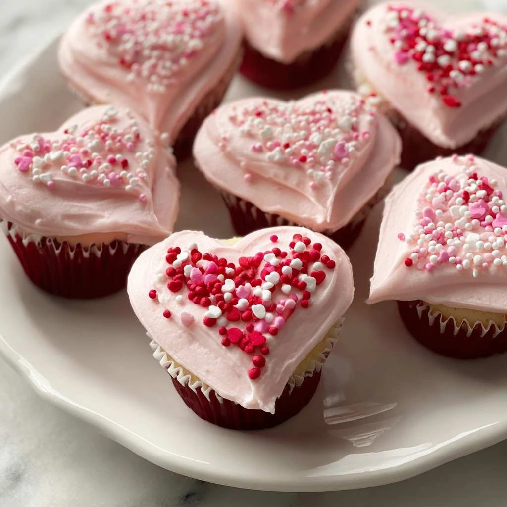 Valentine’s Day Heart-Shaped Cupcakes You’ll Love Making