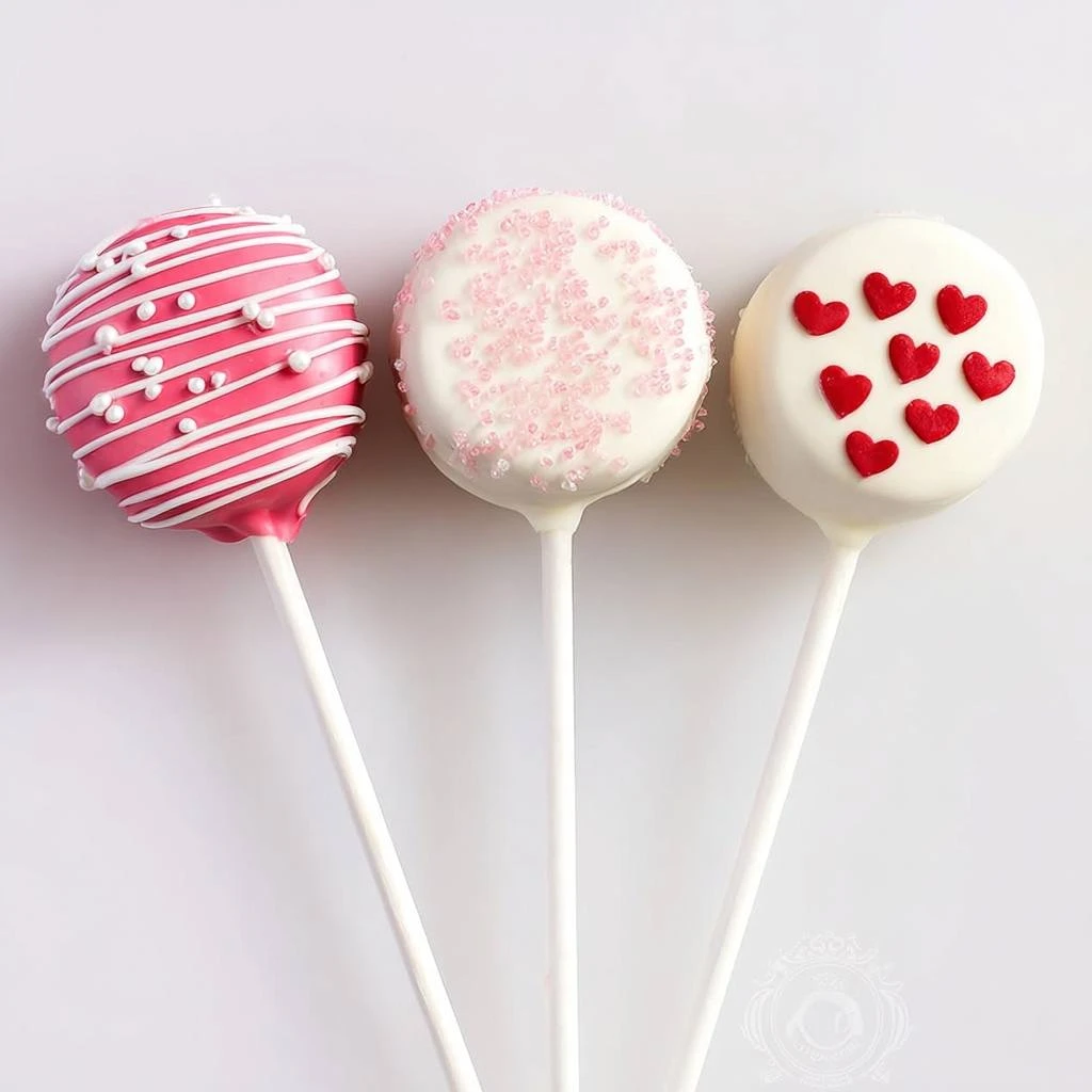 Valentine’s Day Oreo Pops