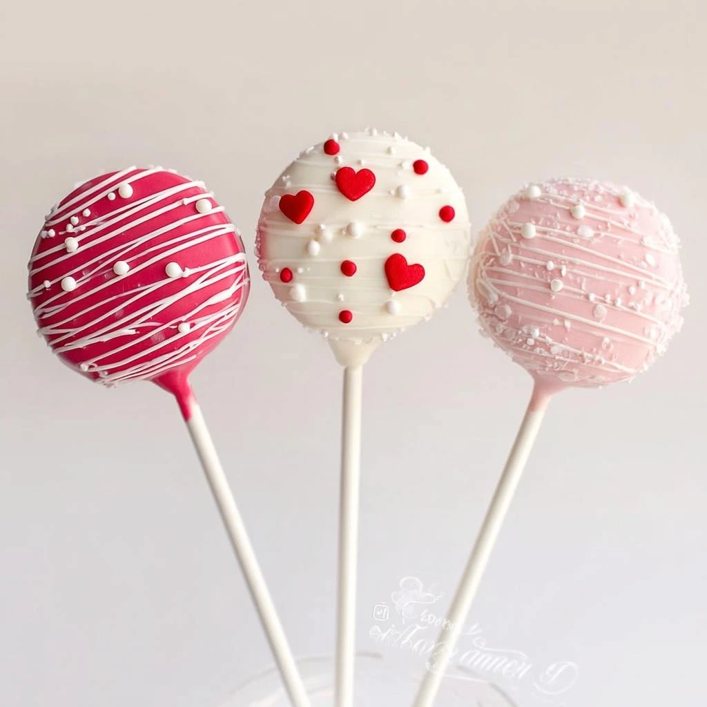 Valentines Day Oreo Pops