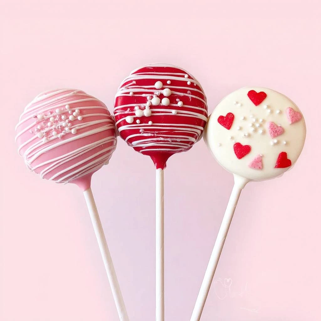 Valentines Day Oreo Pops