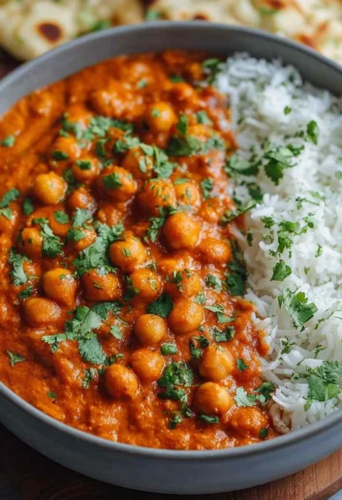 Vegetarian Chickpea Tikka Masala Goto Cozy Recipe