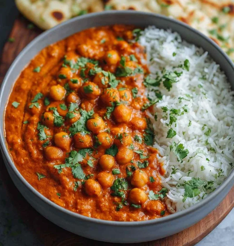 Vegetarian Chickpea Tikka Masala Goto Cozy Recipe