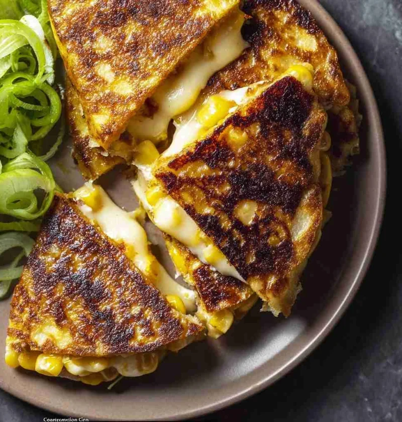 Venezuelan Sweet Corn Cachapas