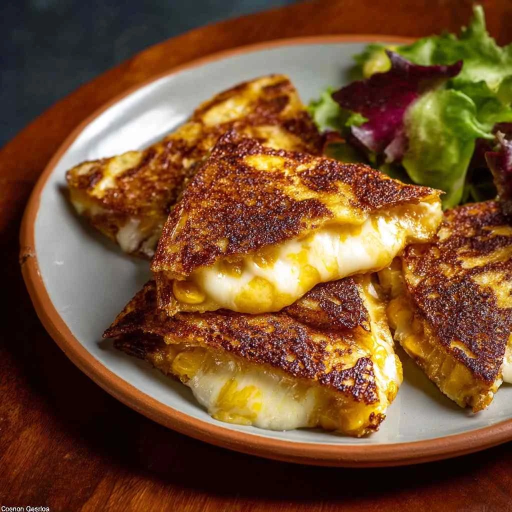 Venezuelan Sweet Corn Cachapas