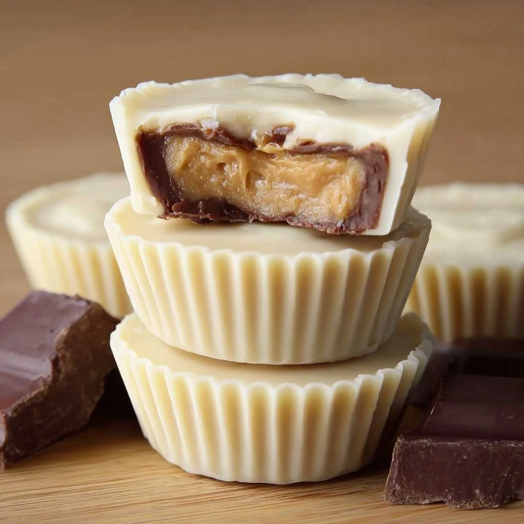 White Chocolate Peanut Butter Cups