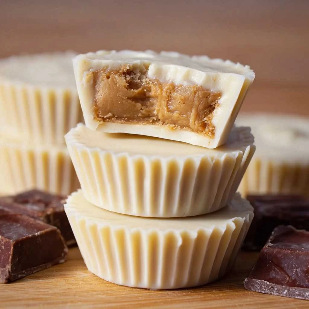White Chocolate Peanut Butter Cups