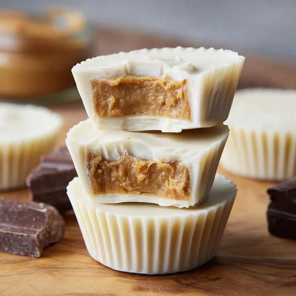 White Chocolate Peanut Butter Cups