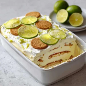 Carlota de Limón (No-Bake Lime Icebox Cake) Recipe