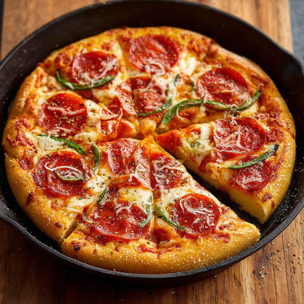 Cast Iron Skillet Pizza